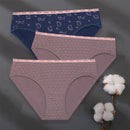 3PCS/Set Women Panties Cotton Underwear Patchwork Cute Design Female Lingerie Underpants Pantys Sexy Briefs Intimates for Girls