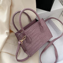 2022 Crocodile Pattern PU Leather Crossbody Bags For Women Chain Female Shoulder Handbags Mini Purses Travel Cross Body Bag