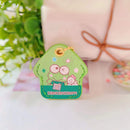 Kawaii Sanriod Accessories Kitty kuromi My Melody Cartoon Silicone Case Backpack Pendant Keychain Anime Toys for Girls Gifts