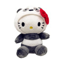 Sanrio 10cm Kuromi My Melody KT Cat PC Dog Hello Kitty Keychain Anime Plush Figure Pendant Accessories Cute Animals Toys