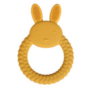 1pc Baby Teether Silicone Bracelet BPA Free Cute Animal Silicone Pendant Wood Ring Teething Rattle for Baby Accessories Toys
