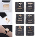 Decoration For Apple watch band Decorative Charms Diamond Jewelry iWatch/Galaxy watch 5/4/3 Bracelet silicone Strap Accessories