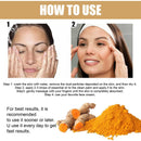 Turmeric Freckle Whitening Serum Curcumin Oil Brighten Fade Dark Spot Removal Pigment Melanin Correcting Beauty Face Skin Care