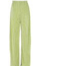 Ladies Shirt Suits Pleated Notched Single-Breasted Female Cardigan Two-Piece Loose Shirts and High-Waist Wide-Leg Pants Sets