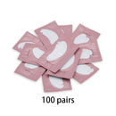 OWOSC 100PCS V Shaped Eyelash Patches Hydrogel Gel Eye Patches Wholesale false Eyelash Extension Under Eye Pads Makeup Tools