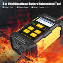 KONNWEI KW510 Car Battery Tester Full Automatic 12V Car Battery Repair Tool Load Cranking Battery Charger Detect Tool PK BM550