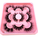 2022 New 5 pairs natural false eyelashes fake lashes long makeup 3d mink lashes eyelash extension mink eyelashes short eyelashes