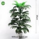Multiple Green Large Artificial Palm Tree Plastic Plants Garden Home Outdoor Decorations Scutellaria Tropical Tree Fake Plants