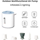 FLEXTAILGEAR Tiny Pump Portable Air Pump Camping Equip Compressor Quick Inflate Deflate Rechargeable for Hiking/Float/Air Bed