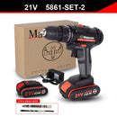 Cordless Screwdriver Electric Screwdriver Cordless Drill Power Tools Handheld Drill Lithium Battery Charging Drill + Battery