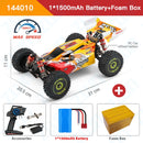 WLtoys 144010 144001 75KM/H 2.4G RC Car Brushless 4WD Electric High Speed Off-Road Remote Control Drift Toys for Children Racing