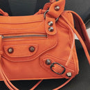 Girl Shoulder Bags Black Hand Bags New Arrival Mini Small Motorcycle Bags Crossbody for Women Soft Pu Leather Brand Handbag lady