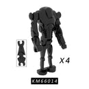 Disney R2-D2 Building Blocks C-3PO General Grievous R4-P17 K-2SO IG88 Battle Buzz Droid Star Bricks Action Figures Christmas Toy