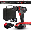Cordless Screwdriver Electric Screwdriver Cordless Drill Power Tools Handheld Drill Lithium Battery Charging Drill + Battery