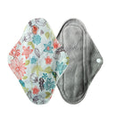 1 Pcs Natural Bamboo Charcoal Sanitary Pads For Normal Reusable Cotton Protection Female Sanitary Napkin