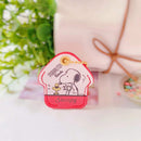 Kawaii Sanriod Accessories Kitty kuromi My Melody Cartoon Silicone Case Backpack Pendant Keychain Anime Toys for Girls Gifts