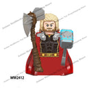 WM blocks WM6146 2412 2413 2414 2415 2416 2417 2418 2419 Disney anime bricks mini action toy figures Assemble blocks toys gifts