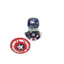 Hot Marvel Avengers DIY Mini 3D Superhero Model Character Set Building Blocks Assembly Toys Children&