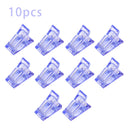 Acrylic Nail Clip Transparent Gel Quick Building Nail Tips Clips Fingernail Extension UV Clamps Manicure Art Builder Tools Set