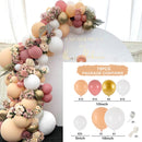 Macaron Pink Rose Balloon Garland Arch Kit Birthday Party Decorations Kids Latex Baloon Baby Shower Decor Globos