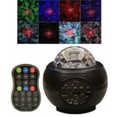 LED Starry Sky Projector Night Light Galaxy Star Projector Ocean Wave Night Lamp With Music Bluetooth Speaker For Childrens