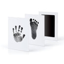 Newborn Baby Hand And Footprint Kit DIY Ink Pads Photo Frame Handprint Toddlers Souvenir Accessories Safe Clean Baby Shower Gift