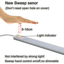 5V 12V 24V 4A Dimmable Sensor Switch Hand Wave Dimmer PIR Switch for LED Strip LED,Touch switch for Kitchen Cabinet LED Lights