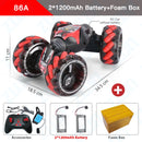 ZWN 1:12 / 1:16 4WD RC Car Radio Gesture Induction Music Light Stunt Remote Control Car off-Road Control Boys Toys for Children