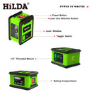 HILDA Laser Level Meter 2-Lines Cross Green Level Laser Horizontal & Vertical Nivel Laser Self-Leveling лазерный уровень