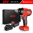 WOSAI 20V Electric Impact Wrench 600N.m Brushless Wrench Rechargeable 1/2 inch Li-ion Battery For Car Tires Cordless Power Tools