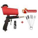 Adjustable Sandblasting Gun 90psi Portable Sand Blaster Sand Blasting Machine Gravity Small Handheld Pneumatic Blasting Gun Set