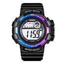 Cool Luminous Men Sport Watch High-end Silicone Strap Military Wrist Watch Led Calendar Waterproof Digital Watch reloj de hombre