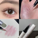 Diamond Glitter Eye Liner Pencil Eye Makeup Highlighter Waterproof Pearl White Brighten Silkworm Shadow Liquid Eyeliner Pen