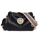 Women Genuine Leather Handbags Designer Rotating metal lock Ladies Shoulder Bags Fashion New Luxury Brand Female Messenger Bag