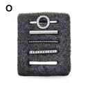 Decoration For Apple watch band Decorative Charms Diamond Jewelry iWatch/Galaxy watch 5/4/3 Bracelet silicone Strap Accessories