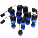 Waterproof connector SP1610 IP68 cable connector plug & socket Male and Female SP16 2Pin 3Pin 4Pin 5Pin 6Pin 7Pin 9Pin
