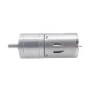 JGA25-370 Geared motor DC motor 6V 12V electric gear motor high torque 5/10/15/30/60/100/150/200/300/400/500/1000/1200 rpm