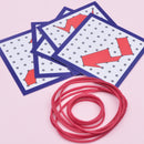 Montessori Baby Creative Toy Graphics Rubber Tie Nail Boards with Cards Childhood Education Preschool Kids Toys Educational