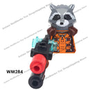 WM blocks 6052 6055 6056 6061 6063 6068 6071 6132 Disney anime bricks mini action toy figures Assemble blocks kids toys gifts