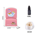 Baby Name Stamp Custom-made DIY Gift for Children Seal Student Clothes Chapter Not Easy to Fade Security Cute Monsters Toy