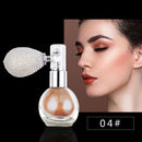 Fashion Highlighter Powder Spray High Gloss Glitter Powder Spray Shimmer Sparkle Powder Makeup for Face Body Highlight Makeup