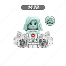 X0328 heroes blocks Disney anime movies X1833 X1835 X1836 mini action toy figures Assembly Toys bricks kids collection gifts