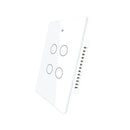 MOES Smart Glass Panel Switch Smart Life/Tuya App Multi-Control Association, Voice Control with Alexa,Google Home,1/2/3/4 Gang