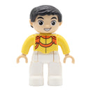 Big Size Action Figures City Princess Policemen Family Building Block Doll Character Accessory Toys Assembly Children Kids Gift