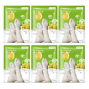 PUTIMI 6packs Exfoliating Foot Mask Feet Peeling Mask Spa Socks Smooth Dead Skin Remover Moisturizing Whitening Foot Mask
