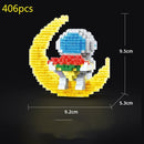 200-2880pcs Mini Micro Rocket Building Blocks Space Moon Satellite Astronaut Diamond Bricks Constructor Toys for Children Gifts