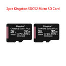 Kingston Memory Card 128GB 32GB SDCS2 TF 64GB 256GB SDCS2 Micro SD Card 100MB/S Reading Speed Class 10 Flash Card SD