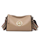 Women Genuine Leather Handbags Designer Rotating metal lock Ladies Shoulder Bags Fashion New Luxury Brand Female Messenger Bag