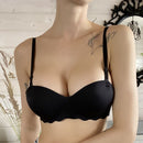 Sexy Bras Push Up Seamless Underwear for Women Solid Color Wireless Lingerie One-pieces Gather Convertible Straps Brassiere
