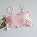 Top women Summer Women Sling Tube Top Sexy Bra Women underwear Push Up Bra Seamless Ice Silk Breast Wrap Lingerie Crop top